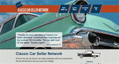 Desktop Screenshot of classiccarsellernetwork.com